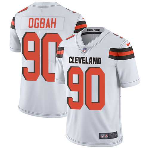 Nike Cleveland Browns #90 Emmanuel Ogbah White NFL Vapor Untouchable Limited Jersey,We sell and wholesale Nike Cleveland Browns #90 Emmanuel Ogbah White NFL Vapor Untouchable Limited Jersey on line form chian!